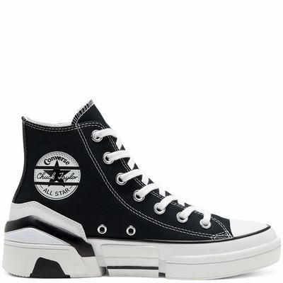 Női Converse Twisted CPX70 Magasszárú Cipő CO3874210 Fekete/Fehér